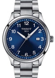 Tissot T-Sport Gent XL Blue Dial Silver Steel Strap Watch for Men - T116.410.11.047.00 Authentic Buy Shop Now