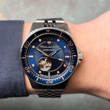 Maserati SFIDA Special Edition Automatic Blue Dial Silver Steel Strap Watch for Men - R8823140013 Authentic Buy Shop Now