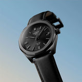 Tissot PRC 100 Solar Quartz Black Dial Black Leather Strap Watch for Men - T151.422.36.051.00 Authentic Buy Shop Now