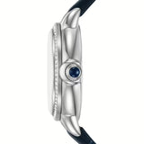 Emporio Armani Mia Moonphase Blue Dial Blue Leather Strap Watch for Women - AR11629 Buy Now By Emporio Armani