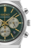 Seiko Sport Conceptual Chronograph Green Dial Silver Steel Strap Watch for Men - SSB461P1 Authentic Buy Shop Now