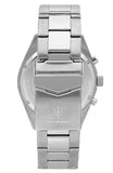 Maserati Competizione Chronograph Green Dial Silver Steel Strap Watch for Men - R8853100044 Authentic Buy Shop Now