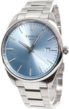 Tissot PR 100 Ice Blue Dial Silver Steel Strap Watch for Men - T150.410.11.351.00 Authentic Buy Shop Now
