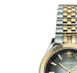 Versace Hellenyium Grey Dial Two Tone Steel Strap Watch for Women - VEHU00520 Buy Now By Versace