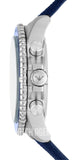 Emporio Armani World Explorer Chronograph Blue Dial Blue Nylon Strap Watch for Men - AR11588 Buy Now By Emporio Armani