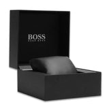 Hugo Boss Integrity Chronograph Black Dial Black Leather Strap Watch for Men - 1513777 Authentic Buy Shop Now