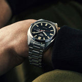 Seiko 5 Sports SNXS Series Automatic Black Dial Silver Steel Strap Watch for Men - SRPK89K1 Buy Now By Seiko