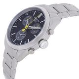 Tissot PR 100 Tour De France Chronograph Black Dial Silver Steel Strap Watch for Men - T150.417.11.051.00 Authentic Buy Shop Now