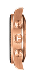 Tissot PRS 516 Chronograph Black Dial Rose Gold Steel Strap Watch for Men - T149.417.33.051.00 Authentic Buy Shop Now