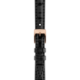 Tissot SRV White Mother of Pearl Dial Black Leather Strap Watch for Women - T160.110.36.113.00 Authentic Buy Shop Now