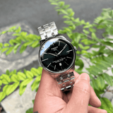 Tissot Chemin des Tourelles Powermatic 80 Green Dial Silver Steel Strap Watch for Men - T139.407.11.091.00 Authentic Buy Shop Now