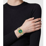 Versace Daphnis Quartz Green Dial Two Tone Steel Strap Watch for Women - VEOCA0424 Buy Now By Versace