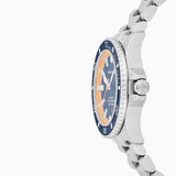 Emporio Armani Sea Explorer Blue Dial Silver Steel Strap Watch for Men - AR60090 Buy Now By Emporio Armani