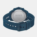Hugo Boss Admiral Chronograph Blue Dial Blue Nylon Strap Watch for Men - 1513919 Authentic Buy Shop Now