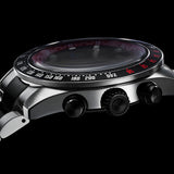 Seiko Prospex Speedtimer Solar Chronograph Datsun 240Z Collaboration Limited Edition Black Dial Two Tone Steel Strap Watch for Men - SSC957 Authentic Buy Shop Now