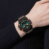 Versace Icon Active Chronograph Black Dial Black Rubber Strap Unisex Watch - VE8P00224 Buy Now By Versace