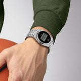 Tissot Digital Quartz Black Dial Silver Steel Strap Watch for Men - T137.463.11.050.00 Buy Now By Tissot