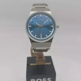 Hugo Boss Candor Blue Dial Silver Steel Strap Watch for Men - 1514076 Buy Now By Hugo Boss