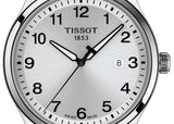 Tissot T-Sport Gent XL Silver Dial Brown Leather Strap Watch for Men - T116.410.16.037.00 Authentic Buy Shop Now