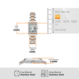 Emporio Armani Genni Mother of Pearl Dial Two Tone Steel Strap Watch for Women - AR11626 Buy Now By Emporio Armani