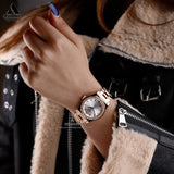 Emporio Armani Federica Analog Mother of Pearl Dial Rose Gold Steel Strap Watch for Women - AR11558 Buy Now By Emporio Armani