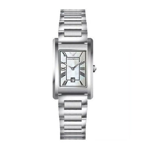 Emporio Armani Gino Mother of Pearl Dial Silver Steel Strap Watch for Men - AR11664 Buy Now By Emporio Armani