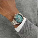 Hugo Boss Strike Chronograph Green Dial Silver Steel Strap Watch for Men - 1514241 Buy Now By Hugo Boss