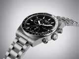Tissot PR516 Chronograph Black Dial Silver Steel Strap Watch for Men - T149.417.11.051.00 Authentic Buy Shop Now