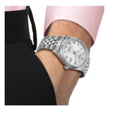 Tissot Ballade Powermatic 80 COSC Silver Dial Silver Steel Strap Watch for Men - T156.408.11.033.00 Authentic Buy Shop Now