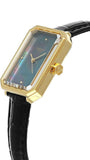 Tissot SRV Black Mother of Pearl Dial Black Leather Strap Watch for Women - T160.110.36.126.00 Authentic Buy Shop Now