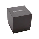 Emporio Armani World Explorer Orange Dial Black Silicone Strap Watch for Men - AR11684 Buy Now By Emporio Armani