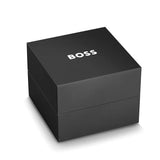 Hugo Boss Gregor Chronograph Black Dial Black Leather Strap Watch for Men - 1514049 Authentic Buy Shop Now