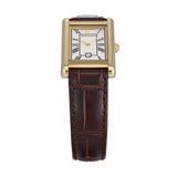 Emporio Armani Gino White Dial Brown Leather Strap Watch for Men - AR11665 Buy Now By Emporio Armani