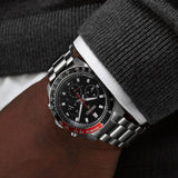 Seiko Prospex Speedtimer Solar Chronograph Black Dial Silver Steel Strap Watch for Men - SSC915 Buy Now By Seiko