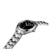 Tissot PR 100 Black Dial Silver Steel Strap Watch for Men - T150.410.11.051.00 Authentic Buy Shop Now