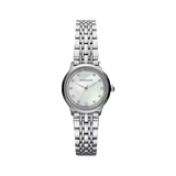 Emporio Armani Alpha Mother of Pearl Dial Silver Steel Strap Watch for Women - AR1803 Buy Now By Emporio Armani