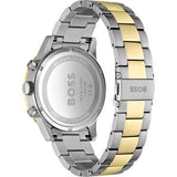 Hugo Boss Allure Chronograph Blue Dial Two Tone Steel Strap Watch for Men - 1514163 Authentic Buy Shop Now