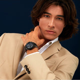 Maserati Stile Skeleton Chronograph Blue Dial Grey Steel Strap Watch for Men - R8873642012 Authentic Buy Shop Now