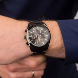 Maserati Attrazione Chronograph Black Dial Black Steel Strap Watch for Men - R8853151001 Authentic Buy Shop Now