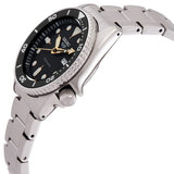 Seiko 5 Sports SKX Street Stonewash Black Dial Silver Steel Strap Watch for Men - SRPL79K1 Authentic Buy Shop Now