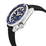 Seiko 5 Sports SKX Automatic Blue Dial Blue Silicone Strap Watch for Men - SRPD71K2 Authentic Buy Shop Now