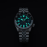 Seiko 5 Sports SKX Racers Heritage Velocity Blue Dial Silver Steel Strap Watch for Men - SSK045K1 Authentic Buy Shop Now