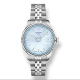 Tissot Ballade Quartz Blue Dial Silver Steel Strap Watch for Women - T156.210.11.351.00 Authentic Buy Shop Now
