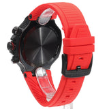 Tissot T Race Chronograph Black Dial Red Rubber Strap Watch for Men - T141.417.37.061.01 Buy Now By Tissot