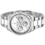 Maserati Competizione Chronograph Silver Dial Silver Steel Strap Watch for Men - R8853100041 Authentic Buy Shop Now