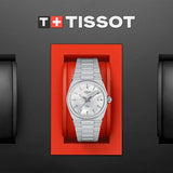 Tissot PRX Quartz Mother of Pearl Dial Silver Steel Strap Watch for Women- T137.210.11.111.00 Authentic Buy Shop Now