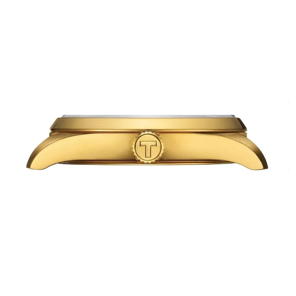 Tissot PR 100 Gold Dial Gold Steel Strap Watch for Women - T150.210.33.021.00 Authentic Buy Shop Now