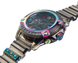 Versace Icon Active Chronograph Black Dial Grey Silicone Strap Watch for Men - VEZ701022 Buy Now By Versace