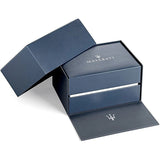 Maserati Tradizione Chronograph Black Dial Silver Steel Strap Watch for Men - R8873646004 Authentic Buy Shop Now