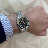 Seiko 5 Sports SNXS Series Automatic Black Dial Silver Steel Strap Watch for Men - SRPK89K1 Buy Now By Seiko